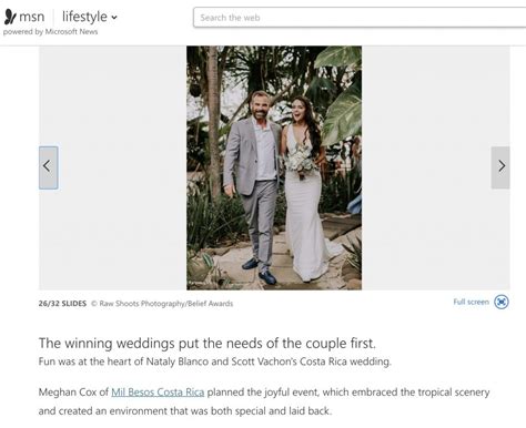 Destination Weddings Featured on MSN Lifestyle • Mil Besos