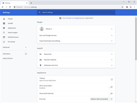 Google Chrome: new Settings page lands in Canary - gHacks Tech News