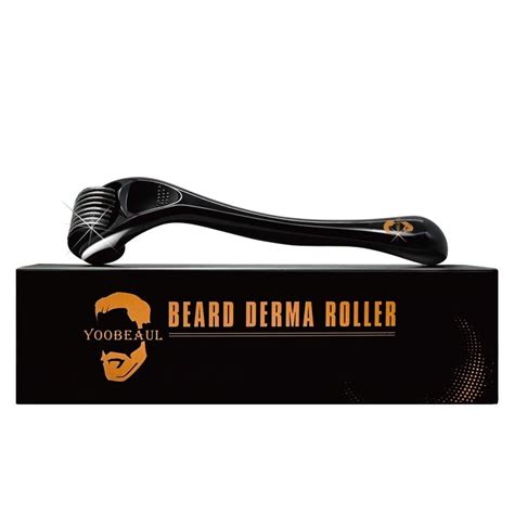 Beard Derma Roller for Beard Growth & Care - Derma Roller for Men - Roller for Home Use ...