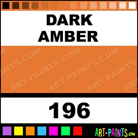 Dark Amber Opaque Stain Ceramic Paints - 196 - Dark Amber Paint, Dark ...