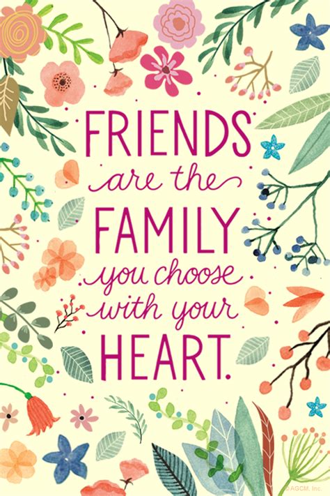 "Friends Are Family Quote" | Have a Nice Day eCard | Blue Mountain eCards | Friends are family ...