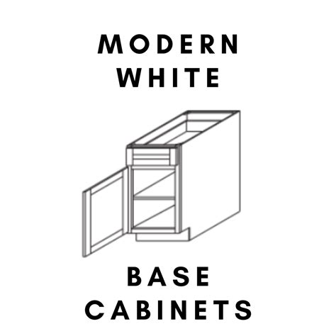 Modern White Kitchen Cabinets – CanadaCabinet