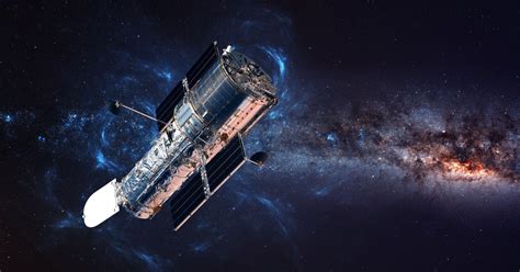 Kosmiczny Teleskop Hubble'a uchwycił lśniącą stronę galaktyki spiralnej