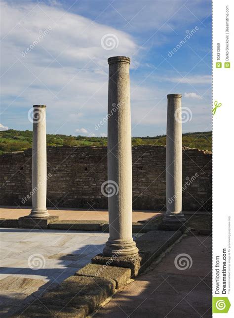 Gamzigrad, Felix Romuliana,ancient Roman Palace Ruins Stock Image ...