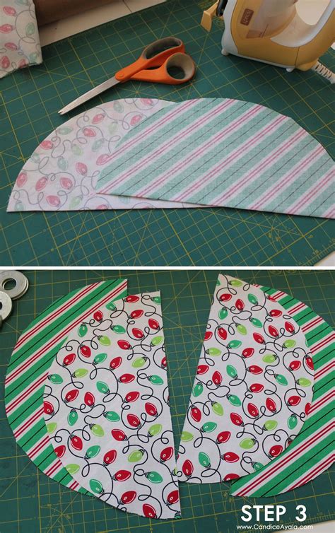 step3 Christmas Tree Napkin Fold, Christmas Tree On Table, Fabric ...