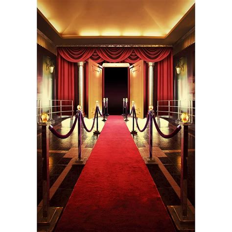 ABPHOTO Polyester Red Carpet Backdrop Prom Background Photography Stage ...