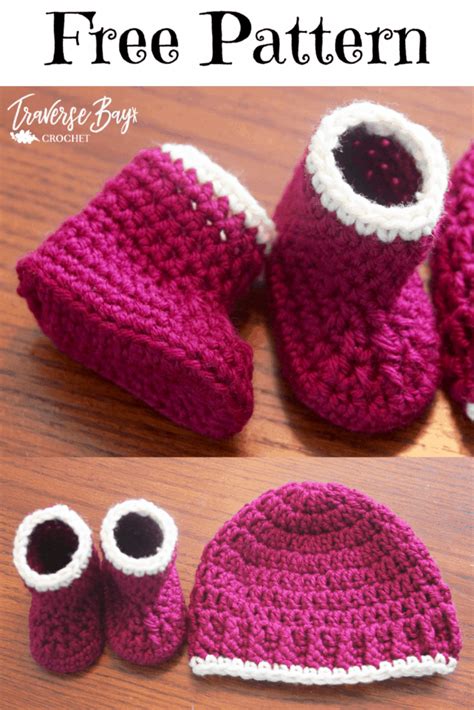 Crochet Baby Hat And Booties Pattern - Amelia's Crochet