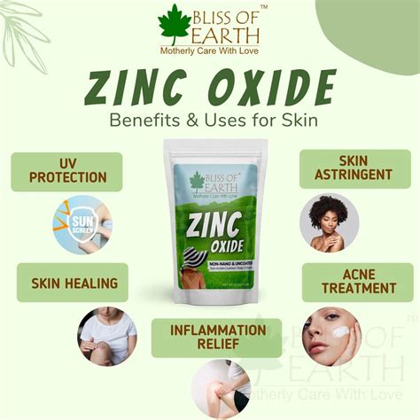 Bliss of Earth 453gm Zinc Oxide Powder