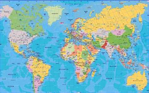 Free Printable World Map With Countries Labeled Free - vrogue.co