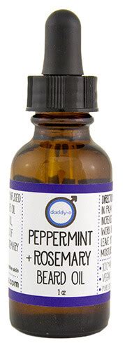 Peppermint + Rosemary Beard Oil | Mama Bath + Body