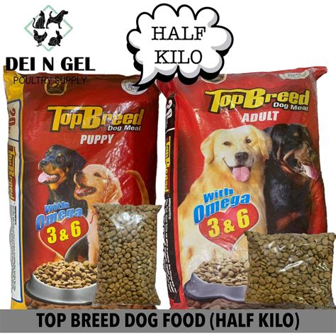 Top Breed Dog Food Beef Flavor - HALF KG (Puppy & Adult) | Shopee Philippines