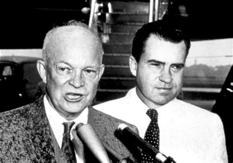 Dwight D. Eisenhower, Richard Nixon Photograph by Everett - Fine Art ...