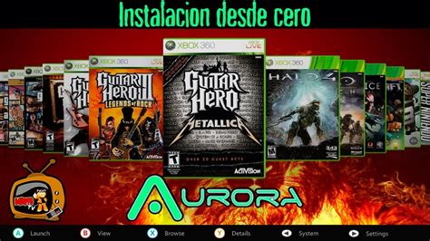 Como instalar Aurora en tu Xbox 360 con RGH de manera rápida ( Instala ...