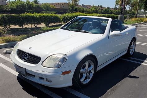 Sold - No-Reserve, Two-Owner 2001 Mercedes-Benz SLK320 Convertible ...