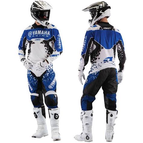 ONE INDUSTRIES ATOM YAMAHA JERSEY PANTS COMBO SET BLUE MX XC 51111-002/50111-002 | eBay