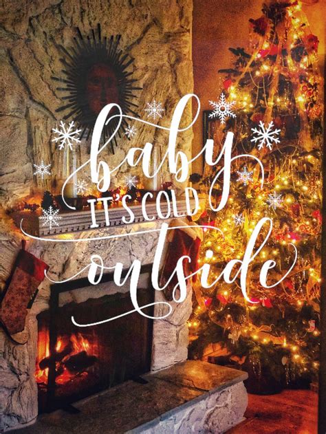 Baby it cold outside | Baby cold, Christmas scenes, Christmas party