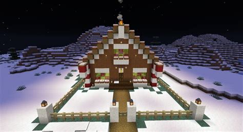 Gingerbread house Minecraft Map