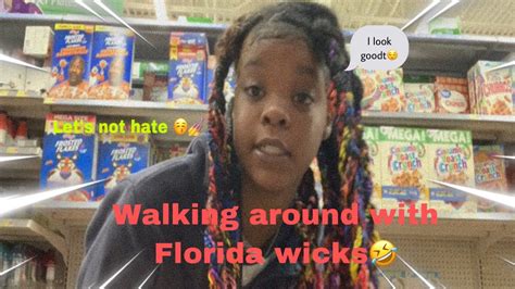 Walking around with Florida wicks 🤣 - YouTube