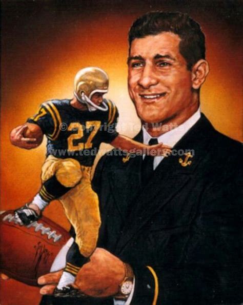 1960 Joe Bellino - Navy | Navy football, Johnny manziel, Heisman trophy ...