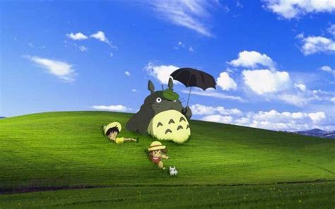 Hình nền totoro background pc đẹp hình hoạt hình