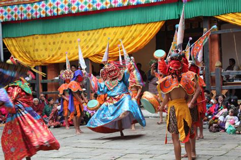 Spectacular Festivals In Bhutan - Land Of The Thunder Dragon