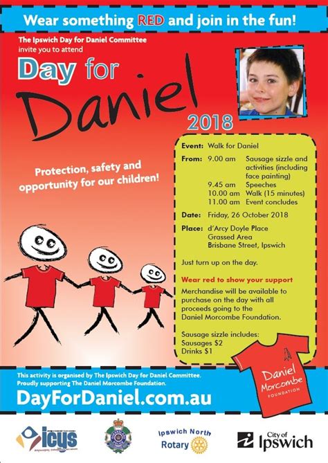 Day for Daniel 2018, Friday October 26 - Ipswich