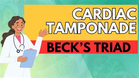 Cardiac Tamponade and Beck Triad - YouTube