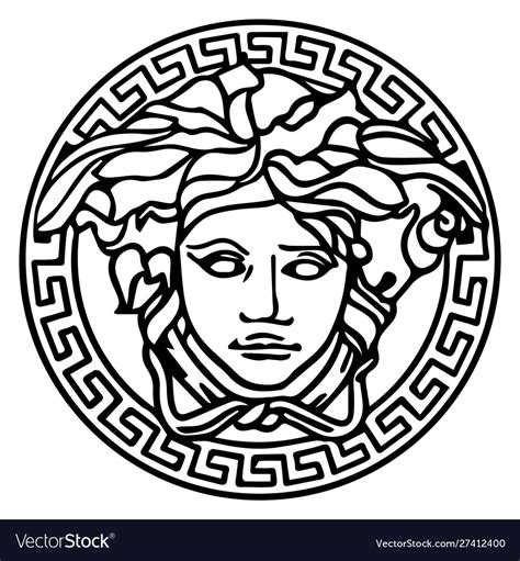 Versace logo Royalty Free Vector Image - VectorStock