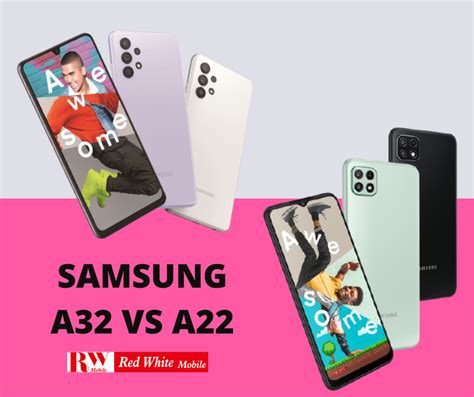 Samsung A32 vs A22 Singapore Review | Red White Mobile