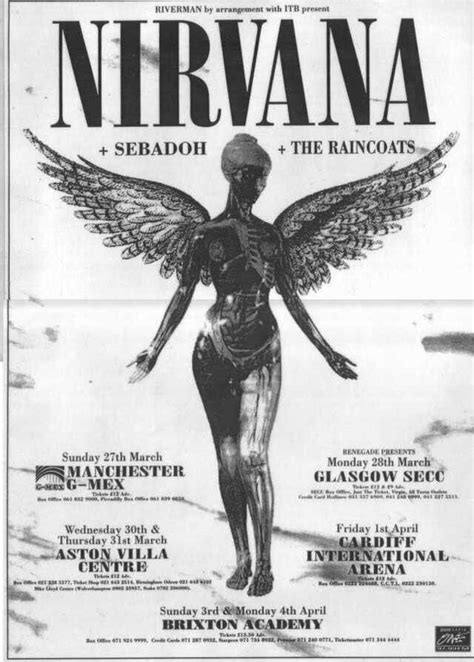 Poster Room, Poster Wall Art, Poster Prints, Nirvana Poster Art, Posters For Room, Nirvana Art ...