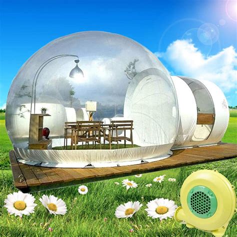 TFCFL Inflatable Bubble Tent Room Transparent Environmental Protection Bubble House Camping Tent ...