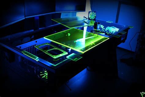 cool computer desks - Google Search | Epic Workstations | Pinterest | Decoration, Monitor and Search