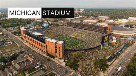 Michigan Stadium, Cost, Size, Capacity | Biggest Construction