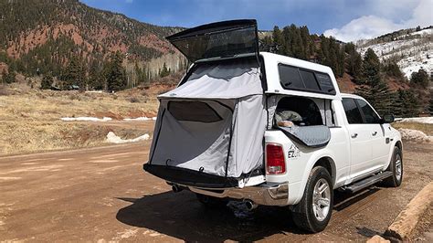 Turn Your Truck Into A Tent And More With TopperEZLift System