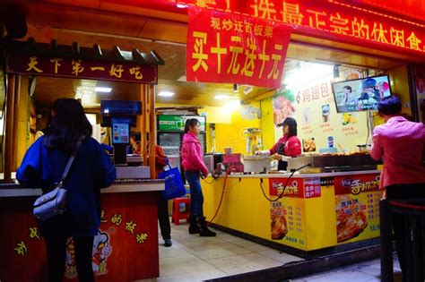 Shenzhen, China: Night Market Food Stalls Editorial Photo - Image of barbecue, restaurants: 64971331