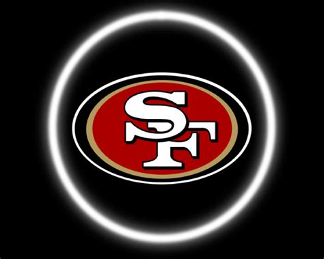KENPENRI LED Door Projector Light San Francisco 49ers for San Francisco 49ers Car Door Led ...