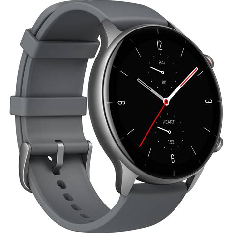 Amazfit GTR 2e GPS Smartwatch (Slate Gray) W2023OV2N B&H Photo