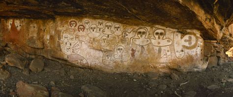 Wandjina Painting Site, Mt Elizabeth Station, Kimberley, WA - Ken Duncan