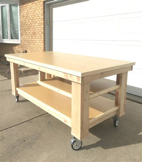 How to Build the Ultimate DIY Garage Workbench - FREE Plans | Garage work bench, Workbench plans ...