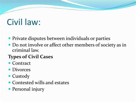 PPT - Civil Law PowerPoint Presentation, free download - ID:5495561