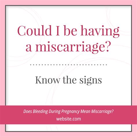 Does Bleeding Mean Miscarriage? - Pro Life Ribbon