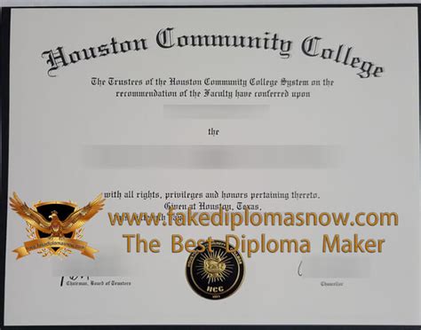 Get Your Houston Community College (HCC) Diploma with Ease