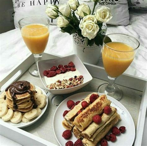 Pin by Tifanny on I Food in 2020 | Romantic breakfast, Healty food, Recipes