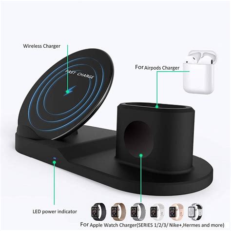 3 In 1 Fast Charging Qi Wireless Charger | AMZOC LIMITED