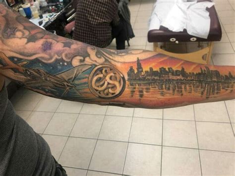 101 Best Chicago Skyline Tattoo Ideas That Will Blow Your Mind!