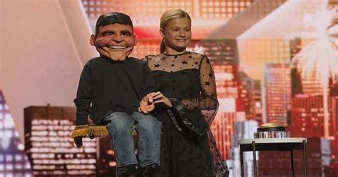 Darci Lynne Reveals Her Newest Puppet To Simon Cowell