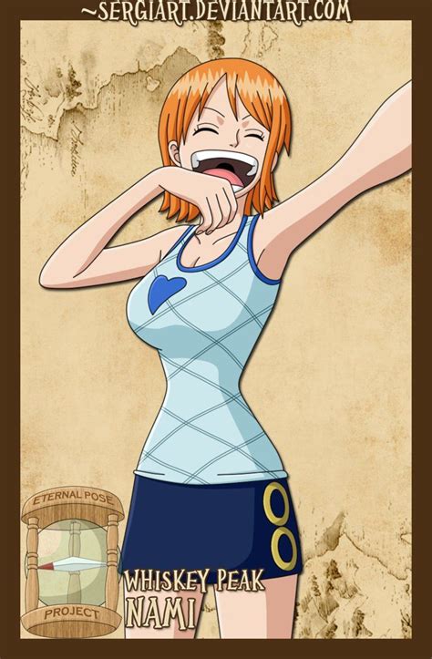 EPP - Whiskey Peak: Nami by SergiART on deviantART | One piece nami ...