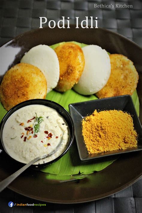 Podi Idli recipe step by step pictures | Indian Food Recipes