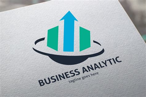 Business Analytics Logo Template #153739 - TemplateMonster