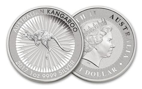 Australian silver coins of the Kangaroo series